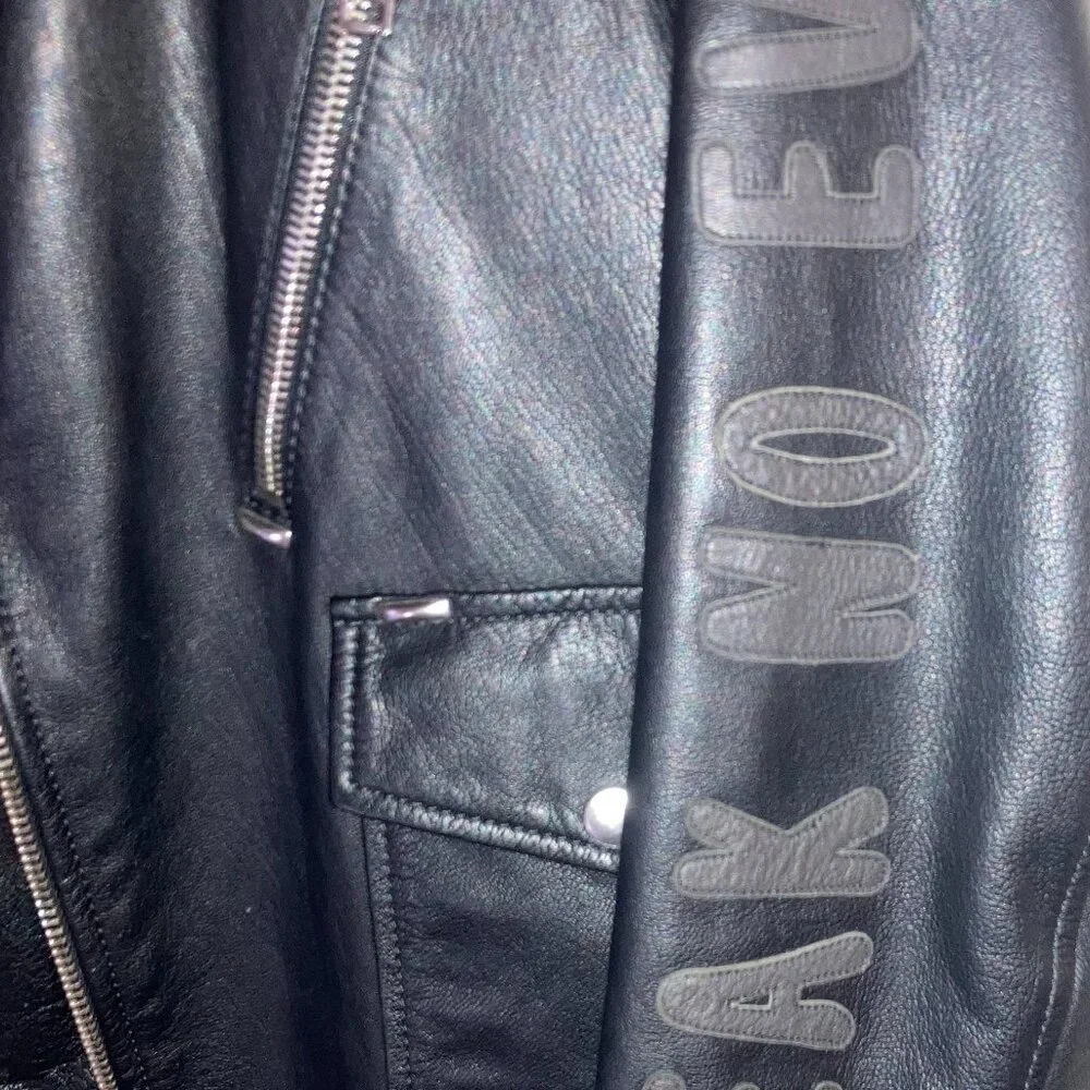 Diesel L-Beck-EMB “Wild Spirit” 100% Goat Leather Size M!! - Picture 6 of 9